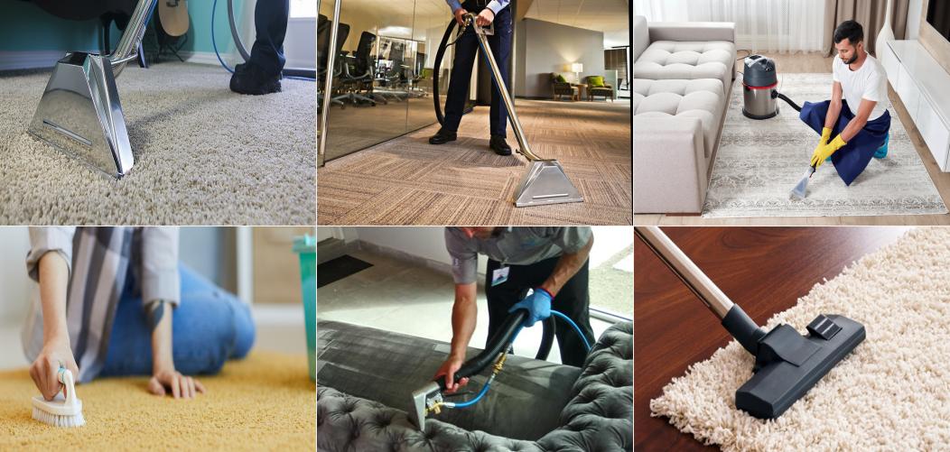 Técnico de limpieza de alfombras